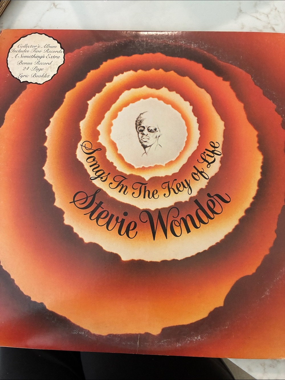 ICONIC 1976 Stevie Wonder Collector’s Album “Songs in the Key of Life”